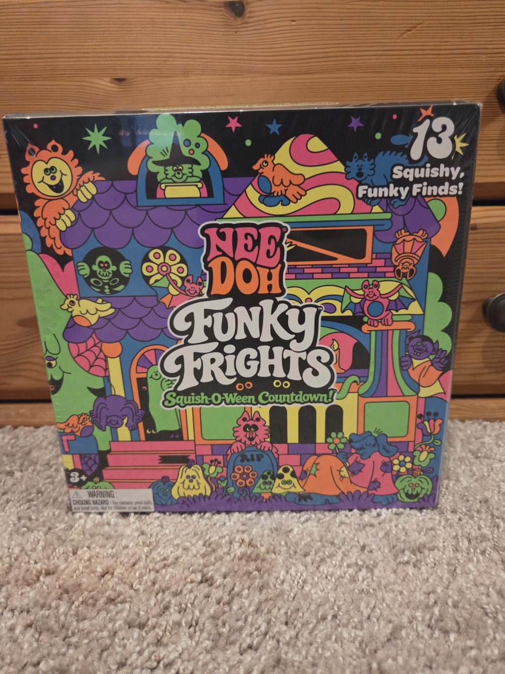NeeDoh Funky Frights Squish-O-Ween Set COUNTDOWN